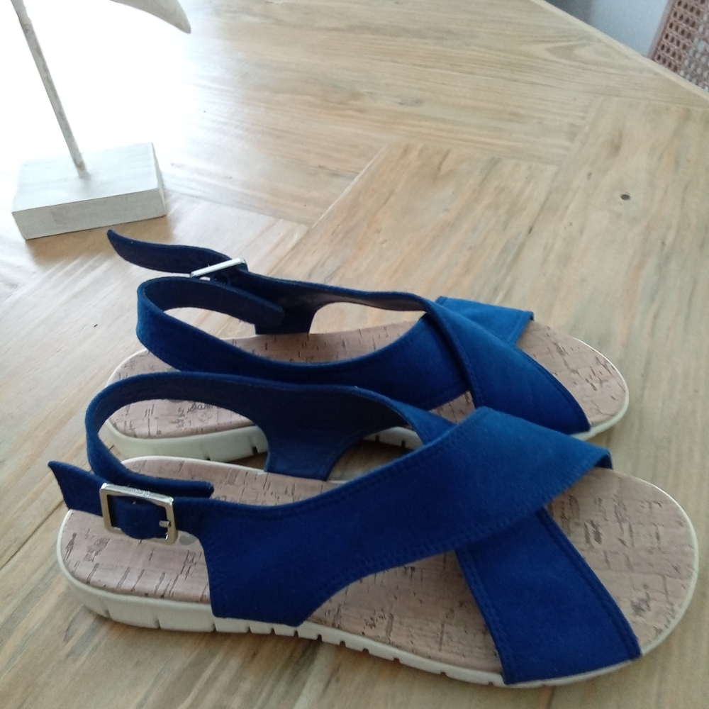 Circus by Sam Edelman Royal Blue Women's Slingback Sandals Size 8